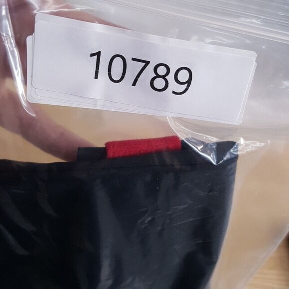 BECCA Black Swim Coverup Shorts with Pink Belt - Picture 8 of 8